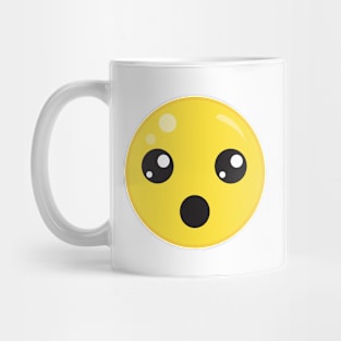 Cute Surprised Face Mug